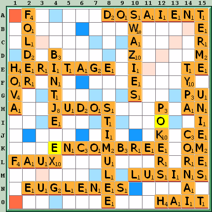 Grille de jeu
