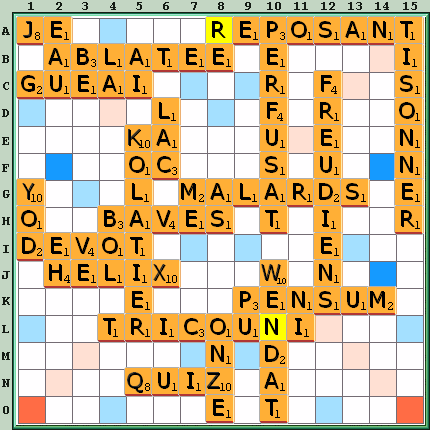 Grille de jeu