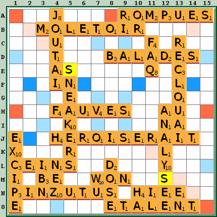 Grille de jeu