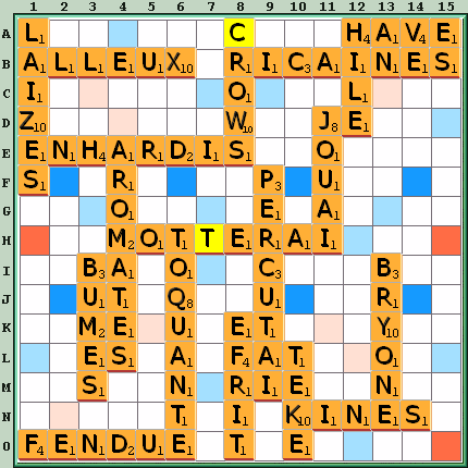 Grille de jeu