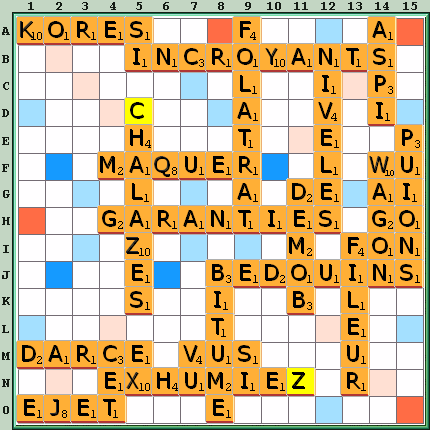 Grille de jeu