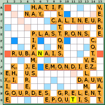 Grille de jeu