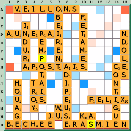 Grille de jeu