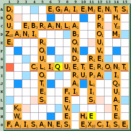 Grille de jeu