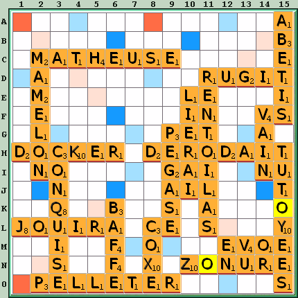 Grille de jeu