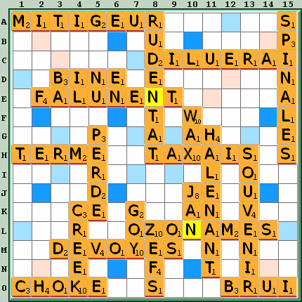 Grille de jeu
