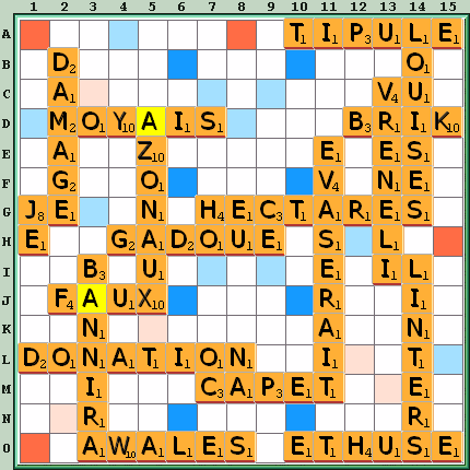 Grille de jeu