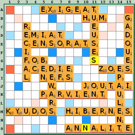 Grille de jeu
