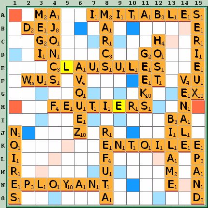 Grille de jeu