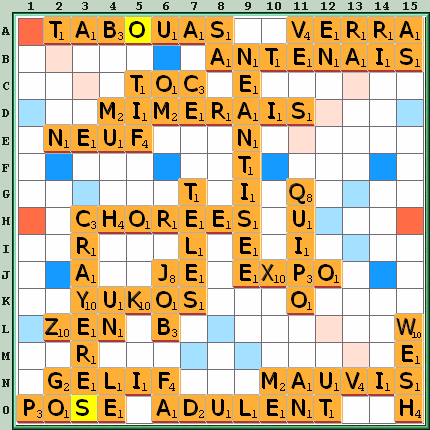 Grille de jeu