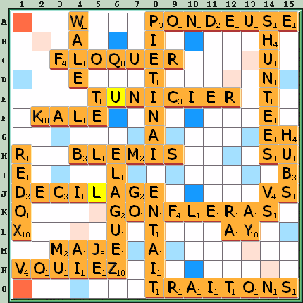 Grille de jeu