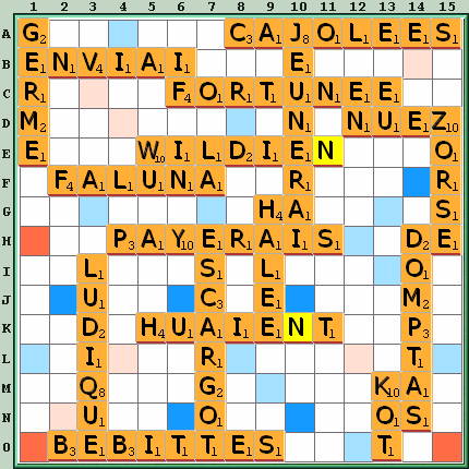 Grille de jeu