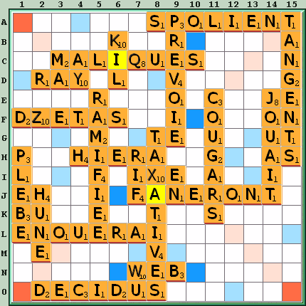 Grille de jeu