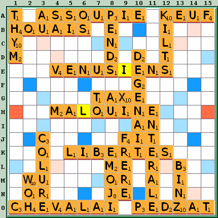 Grille de jeu