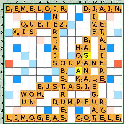 Grille de jeu