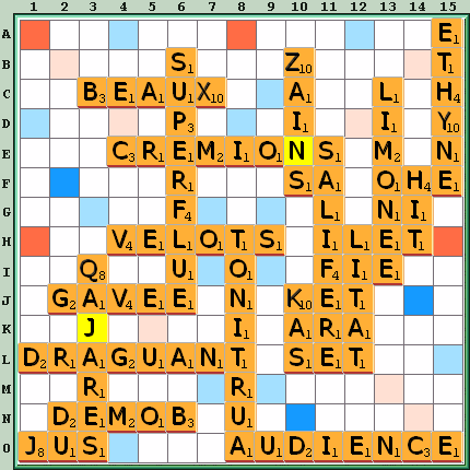 Grille de jeu
